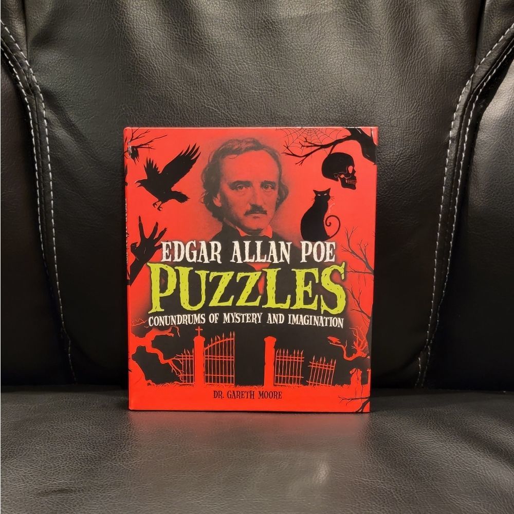 Edgar Allen Poe Puzzles Book Hardcover